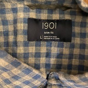 1901 Gingham Button Up